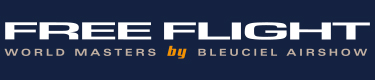 logo FREE FLIGHT by Bleuciel Airshow