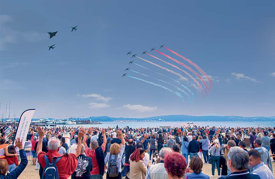 Bleuciel Airshow à Sainte Maxime