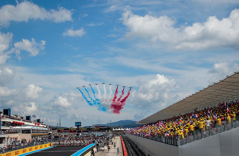 Bleuciel Airshow au Grand Prix de F1